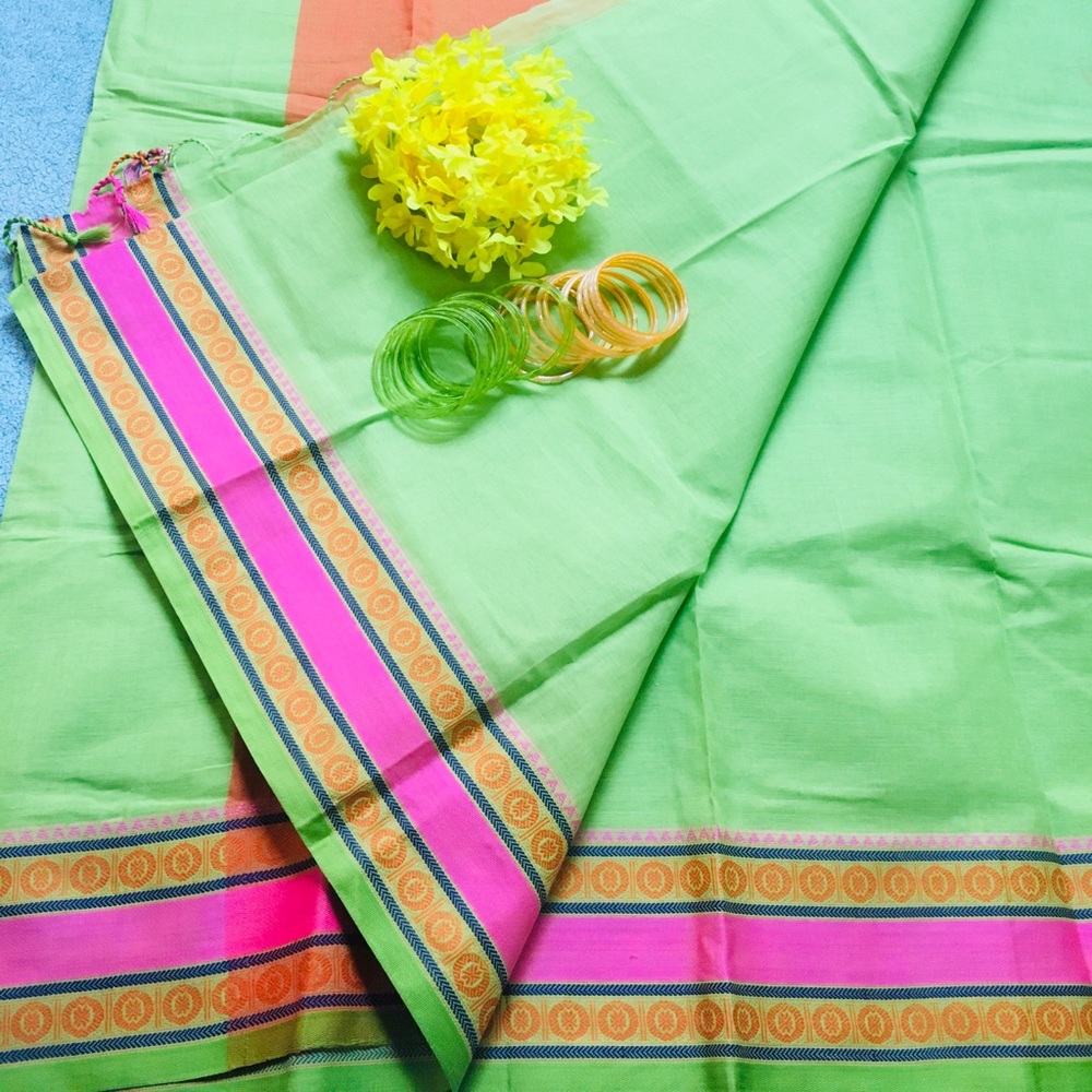 Cotton saree
